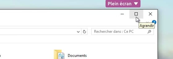 Secouez votre fenêtre pour la minimiser
